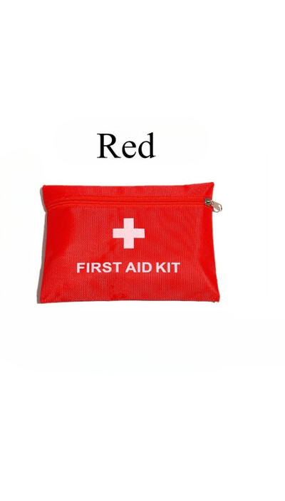 2 vnt. Lauko medicinos pagalbos rinkinys Sveikas žygis Užtrauktukas Kelionės Stovyklavietės Medicinos Pirmosios pagalbos rinkinys Tuščias krepšys Laikymas Nešiojamas Staiga