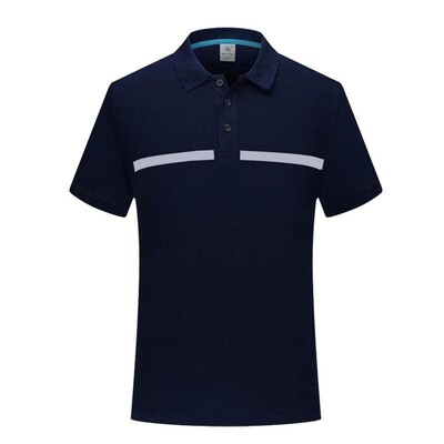 Ohutuspolo-T-särk töötamiseks Helgestipeegeldavad tööriided, millel on hingav ja higineelduv õhuke kulumiskindel disain