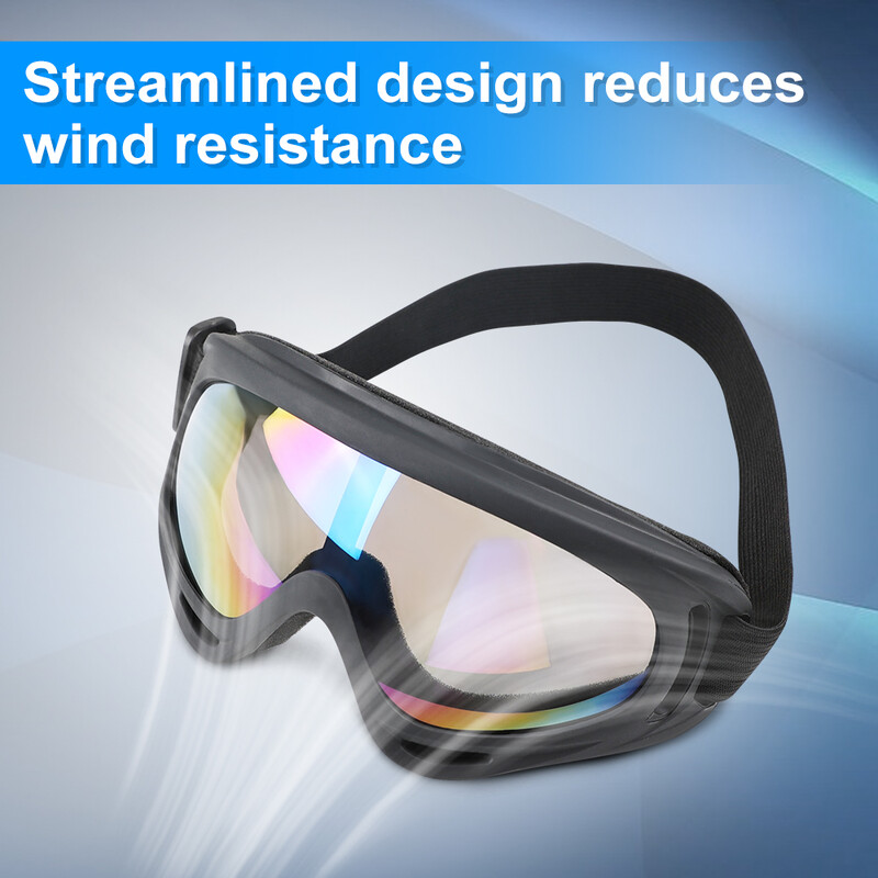 Atsparūs vėjui sportiniai slidinėjimo akiniai Apsauginiai akiniai motociklams Motocross Anti UV Dustproof Motocross akiniai nuo saulės
