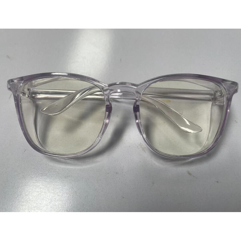 Ochelari de protecție anti-ceață Ochelari de blocare a luminii albastre lentile transparente Ochelari rezistenti la praf de vânt pentru femei, bărbați, copii