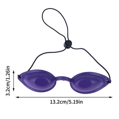 Zaštitne naočale Zaštitne naočale Mekani silikonski povez za oči Podesiva zaštita za naočale Beauty IPL laserska naočala