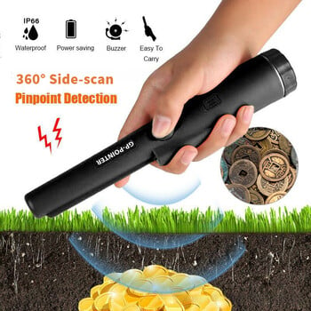 Pinpointer Ανιχνευτής μετάλλων GP Pointer Professional 360° Gold Finder Handheld Treasure Hunter Probe Position Rods IP68 Waterproof