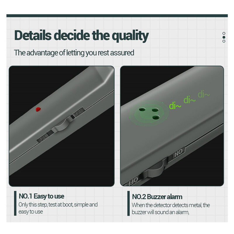 Metalo detektorius, rankinis saugos skaitytuvas, saugos tikrinimo prietaisas, jautrus paieškos ritės pagrindinis blokas, metalo detektorius oro uoste