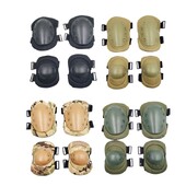 Tactical Combat Aizsargceļa Elkoņa Aizsargpaliktnis Komplekts Sports Militārais Ceļa Elkoņa Aizsargs Kāju Aizsardzība Riteņbraukšanai