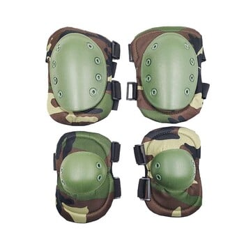 Tactical Combat Protective Knee Ebow Protector Pad Set Gear Sports Military Knee Ebow Protector Leg Protection for ποδήλατο