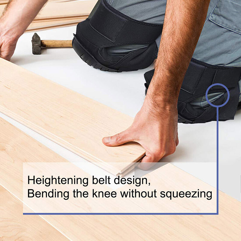 Radni jastučići za koljena s podstavom od gela, podesive naramenice štite dobre udarce i ublažavaju jastučiće za koljena za vrtlarske građevinske radnike