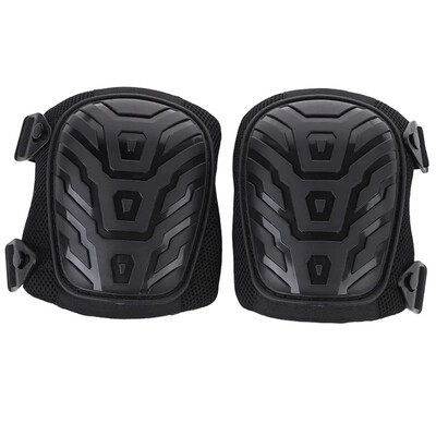 1 pāris profesionālu ceļgalu spilventiņu, bieza gēla spilvena dubultās siksnas, regulējamas klipšus, kas ir lieliski piemērotas darbam dārza celtniecībā