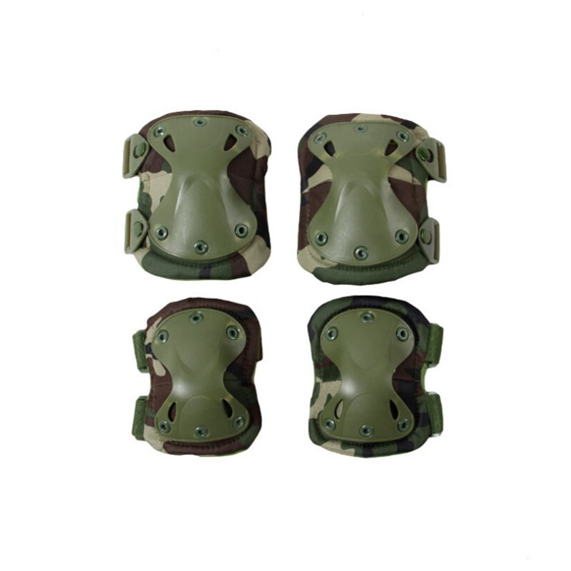 Taktiskie ceļgalu spilventiņi, elkoņa ceļgalu spilventiņi Militārie ceļgalu aizsargi āra sporta slidošana Riteņbraukšana Motocikla drošības aprīkojuma ceļgala aizsargs