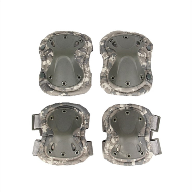 Taktiskie ceļgalu spilventiņi, elkoņa ceļgalu spilventiņi Militārie ceļgalu aizsargi āra sporta slidošana Riteņbraukšana Motocikla drošības aprīkojuma ceļgala aizsargs