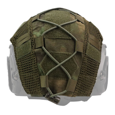 BOOIU Tactical Helmet Cover Outdoor Shooting Game CS Fast Helmets Cloth for Ops-Core CS Camo Helmet Cover Military Equipment