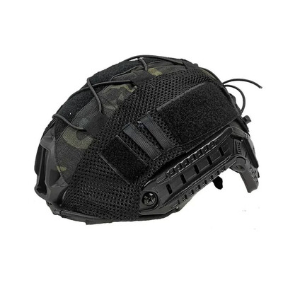 BOOIU Tactical Helmet Cover Outdoor Shooting Game CS Fast Helmets Cloth for Ops-Core CS Camo Helmet Cover Military Equipment