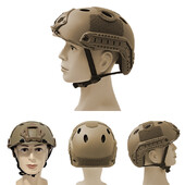 Тактически шлем Fast PJ Type Airsoft Пейнтбол Стрелба Wargame Шлемове Combat Head Защитно оборудване
