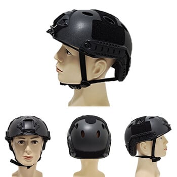 Τακτικό κράνος Fast Τύπος PJ Airsoft Paintball Shooting Wargame Helmets Combat Head Protective Gear