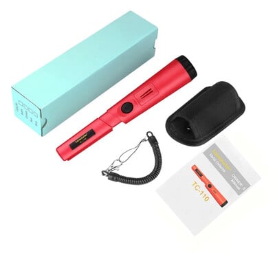 Kaasaskantav metallidetektori osuti TC-110 Pinpoint GP-osuti käeshoitav metallidetektor positsioneeriv vardadetektor IP68 veekindel