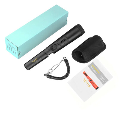 Kaasaskantav metallidetektori osuti TC-110 Pinpoint GP-osuti käeshoitav metallidetektor positsioneeriv vardadetektor IP68 veekindel