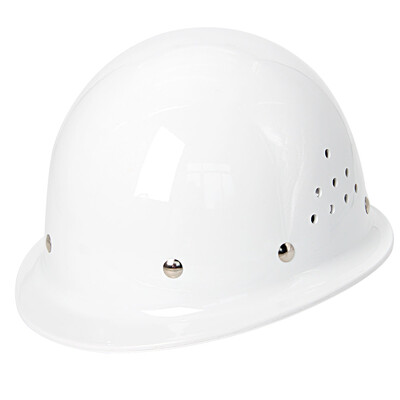 Подсилена с фибростъкло пластмасова защитна каска Строителна площадка Удебелена противоударна каска Строителна работна работна шапка ABS