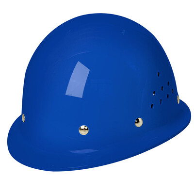 Подсилена с фибростъкло пластмасова защитна каска Строителна площадка Удебелена противоударна каска Строителна работна работна шапка ABS