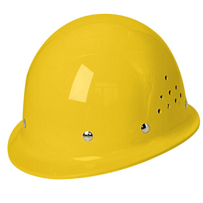 Подсилена с фибростъкло пластмасова защитна каска Строителна площадка Удебелена противоударна каска Строителна работна работна шапка ABS