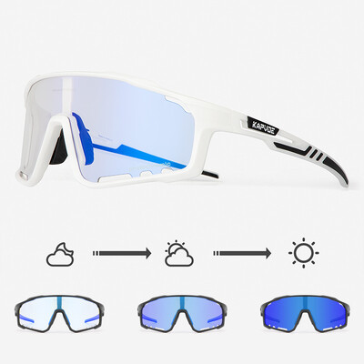Photochromic 2024 Rattaprillid Meeste Naiste Sport Jooksmine Kalastusprillid MTB Maanteeratta värvimuutus Prillid Jalgratta päikeseprillid