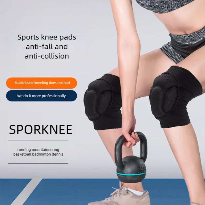 1tk Sport kokkupõrkevastane käsn kukkumisvastane põlvekaitsmed Jalgpall Korvpall Fitness Rulluisutamine Kukkumisvastane kaitsevarustus