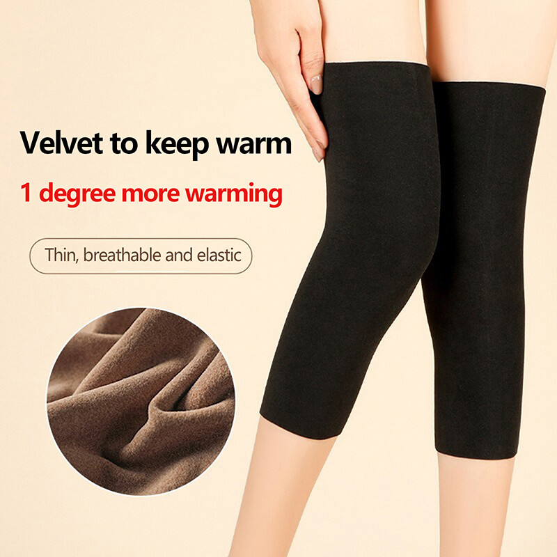 1 par zimskih toplih jastučića za koljena Potpora za noge Univerzalni jastučići za koljena protiv bolova i bolova u zglobovima Zadržavaju toplinu mekani i udobni