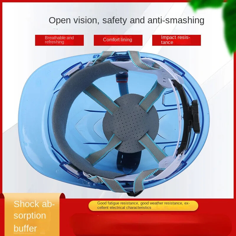 Läbipaistev kaitsekiivri ehitus, ronimine, tööliste kaitsekiiver, kõvakübar, välistingimustes töökoha kaitsekork Uus