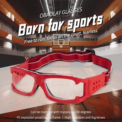 Profesionalūs Futbolo Sportiniai Akiniai Apsauginiai Akys Krepšinio Akiniai Receptiniai Lęšiai Trumparegystė Eyewear Hyperopia Teenages.