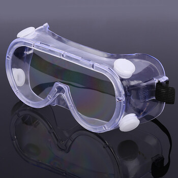 Νέα Clear Vented Safety Goggles Προστασία ματιών Προστατευτικά εργαστηριακά γυαλιά κατά της ομίχλης