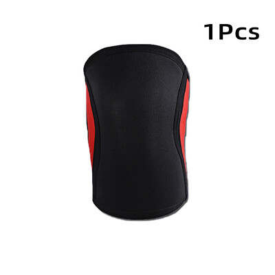 1 tk kükk 7 mm põlvevarrukad Padjade tugi Täiskasvanud Mehed Naised Jõusaal Sport Compression Neopreenist Põlvekaitse Cross Fit Tõstmine