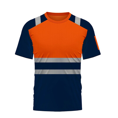 Предпазни ризи с висока видимост Светлоотразителни дълги ръкави със светлоотразителни ленти Предпазни ризи Hi Vis Работно облекло Работно облекло Hi Vis