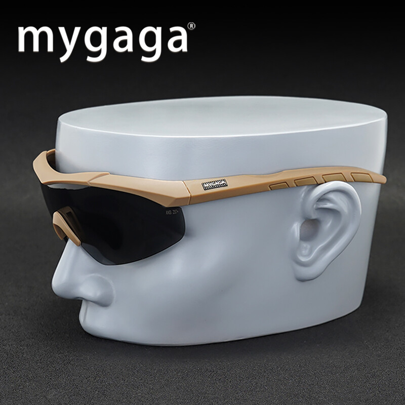 3 objektiiviga taktikaliste kaitseprillide komplekt Tuulekindel tolmukindel CS sõjalised kuulikindlad päikeseprillid Mootorratta mägironimisprillid