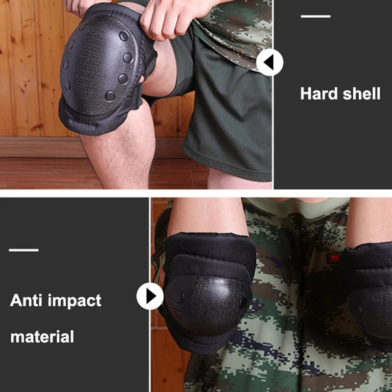 Vanjski četverodijelni set štitnika za koljena Štitnik za lakat Lov Zaštitna oprema za klizanje Planinarenje Biciklizam Sportska zaštitna oprema