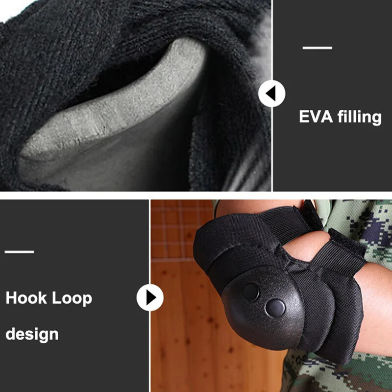 Vanjski četverodijelni set štitnika za koljena Štitnik za lakat Lov Zaštitna oprema za klizanje Planinarenje Biciklizam Sportska zaštitna oprema