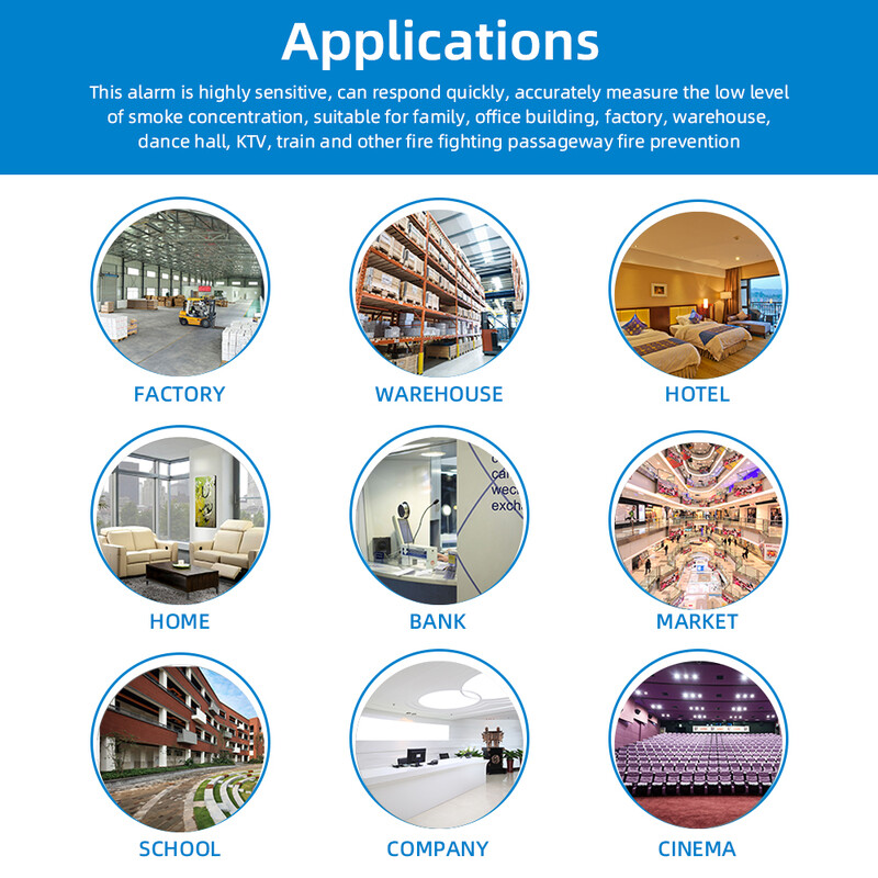 „Gautone“ nepriklausoma dūmų signalizacija, priešgaisrinė rūkykla, namų apsaugos sistema, dūmų detektorius