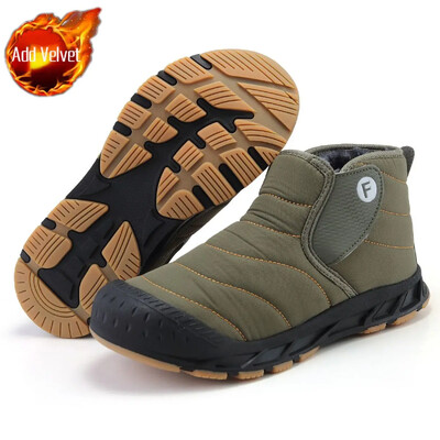 Välimatkamise libisemisvastased meeste talvejalatsid, platvorm Brändid fliis, uus meeste lumesaapad, originaalpakkumised. Luksuslik moepakkumine