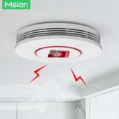 Meian Tuya Zigbee senzor dima Zaštita od požara Detektor dima Vatrogasni alarm Kućni sigurnosni sustav Vatrogasac Rad za pametan život