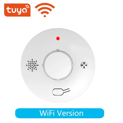 Tuya WiFi Zigbee dūmu signalizācija ugunsdrošības dūmu detektors kūpinātava kombinēta ugunsdrošības signalizācija mājas drošības sistēma ugunsdzēsēji