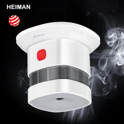 HEIMAN Zigbee detektor dima Pametni kućni sustav 2,4 GHz visokoosjetljivi sigurnosni senzor za prevenciju dima