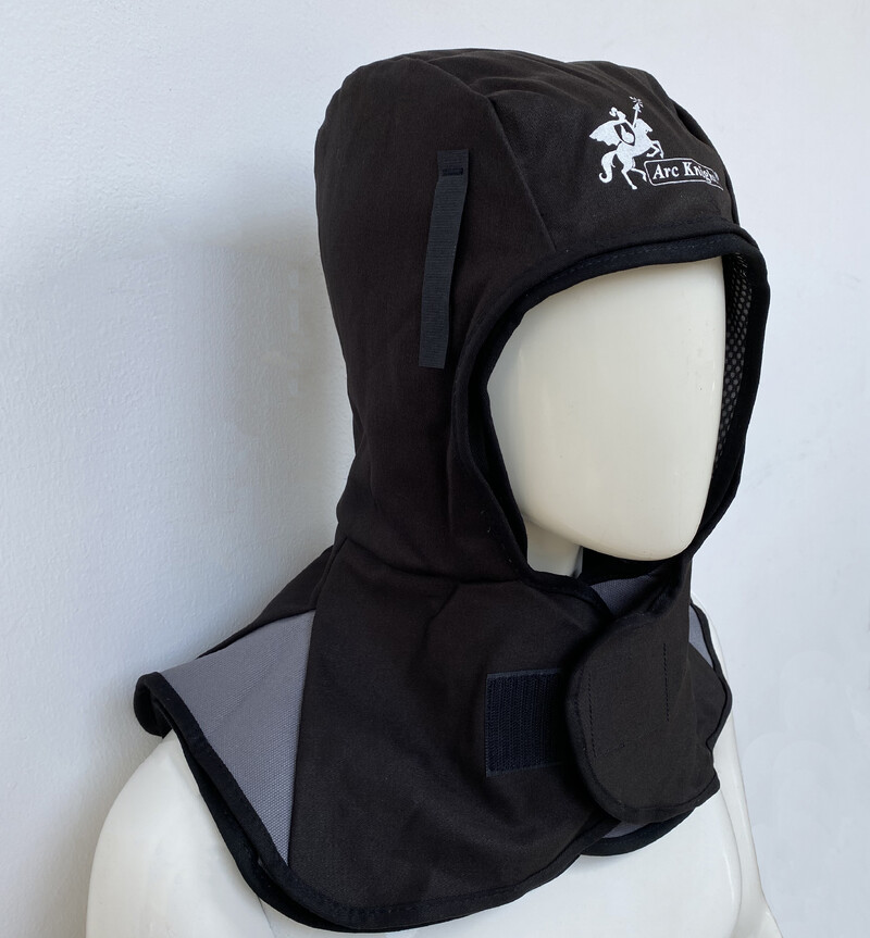 Kape za zavarivanje Vatrootporna pamučna kapa za zavarivanje Topla zimska siva toplinska FR kaciga Kapuljača za zaštitu lica