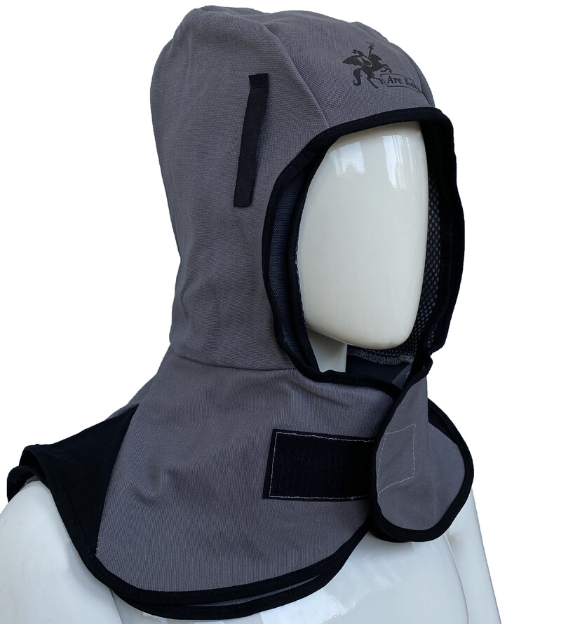 Kape za zavarivanje Vatrootporna pamučna kapa za zavarivanje Topla zimska siva toplinska FR kaciga Kapuljača za zaštitu lica