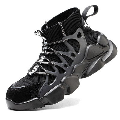 Hävimatud töökingad terasest ninakorgiga hingavad välisspordisaapad Tossud Turvaehitussaapad