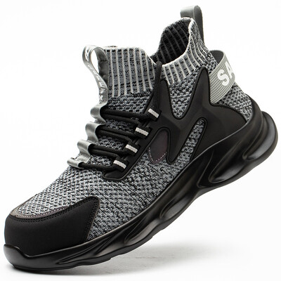 Hävimatud töökingad terasest ninakorgiga hingavad välisspordisaapad Tossud Turvaehitussaapad