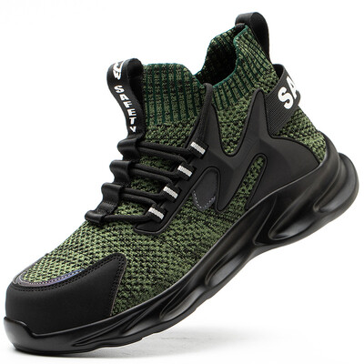 Hävimatud töökingad terasest ninakorgiga hingavad välisspordisaapad Tossud Turvaehitussaapad