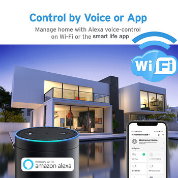 Αισθητήρας συναγερμού σειρήνας Tuya Smart Wifi για ασφάλεια στο σπίτι με ειδοποιήσεις στροβοσκόπησης Υποστήριξη τροφοδοσίας καλωδίου USB