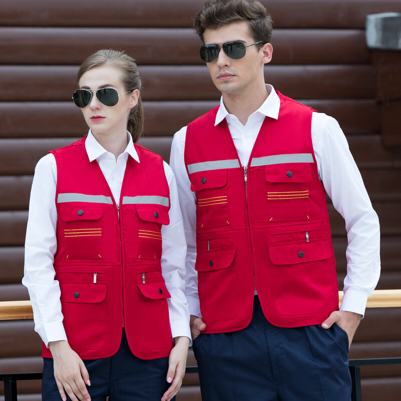 Muška i ženska radna odjeća Prsluk Korisni prsluk Fotografiranje Rad s više džepova na otvorenom Novinarski prsluk Jakne bez rukava