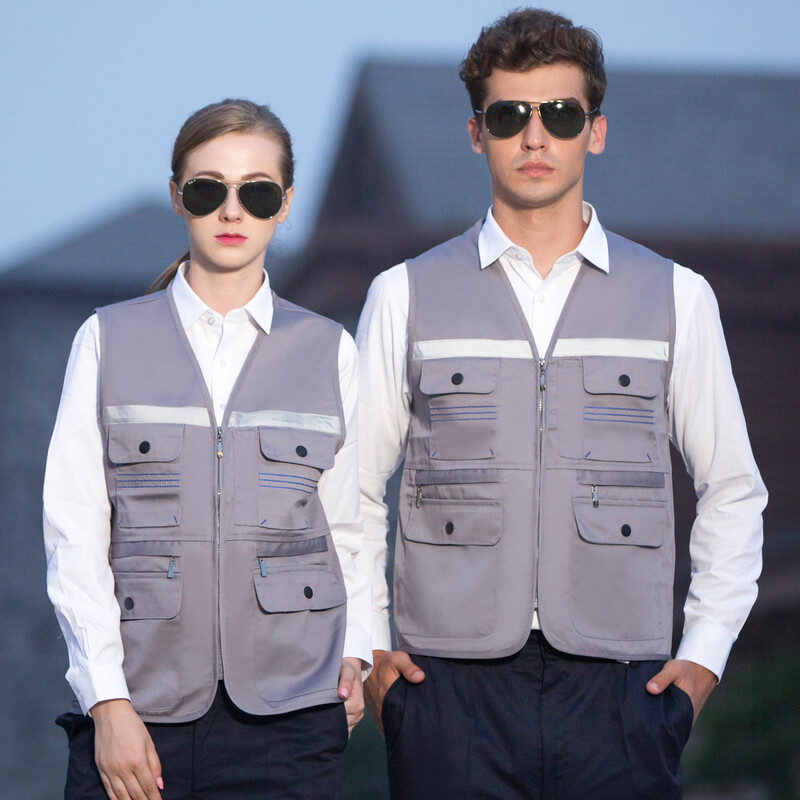 Muška i ženska radna odjeća Prsluk Korisni prsluk Fotografiranje Rad s više džepova na otvorenom Novinarski prsluk Jakne bez rukava