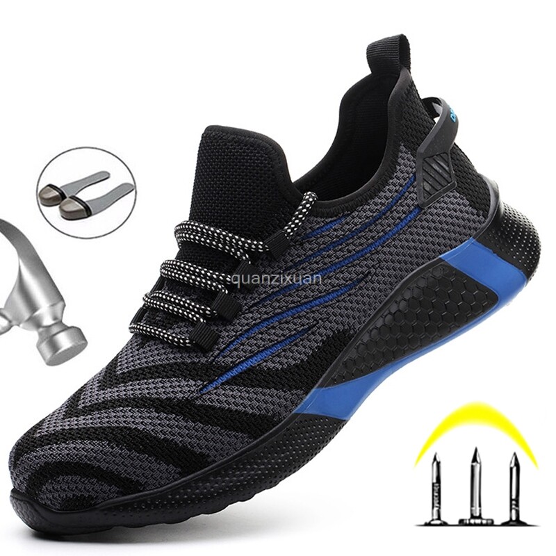 Pantofi de lucru pentru bărbați Pantofi de lucru anti-punctură Pantofi de lucru indestructibili pentru bărbați Cizme pentru bărbați Pantofi ușori pentru bărbați Cizme de siguranță