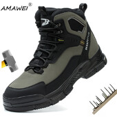 Мъжки предпазни обувки Устойчиви на пробиване работни маратонки Водоустойчиви работни обувки Обувки със стоманени пръсти Предпазни ботуши Неразрушими обувки Леки