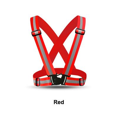 Reflektirajući sigurnosni prsluk Trake za pojas za građevinu Promet Sigurnost skladišta Reflektirajuće trake za rad na otvorenom Trčanje