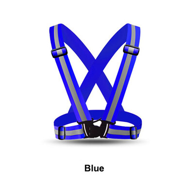 Reflektirajući sigurnosni prsluk Trake za pojas za građevinu Promet Sigurnost skladišta Reflektirajuće trake za rad na otvorenom Trčanje